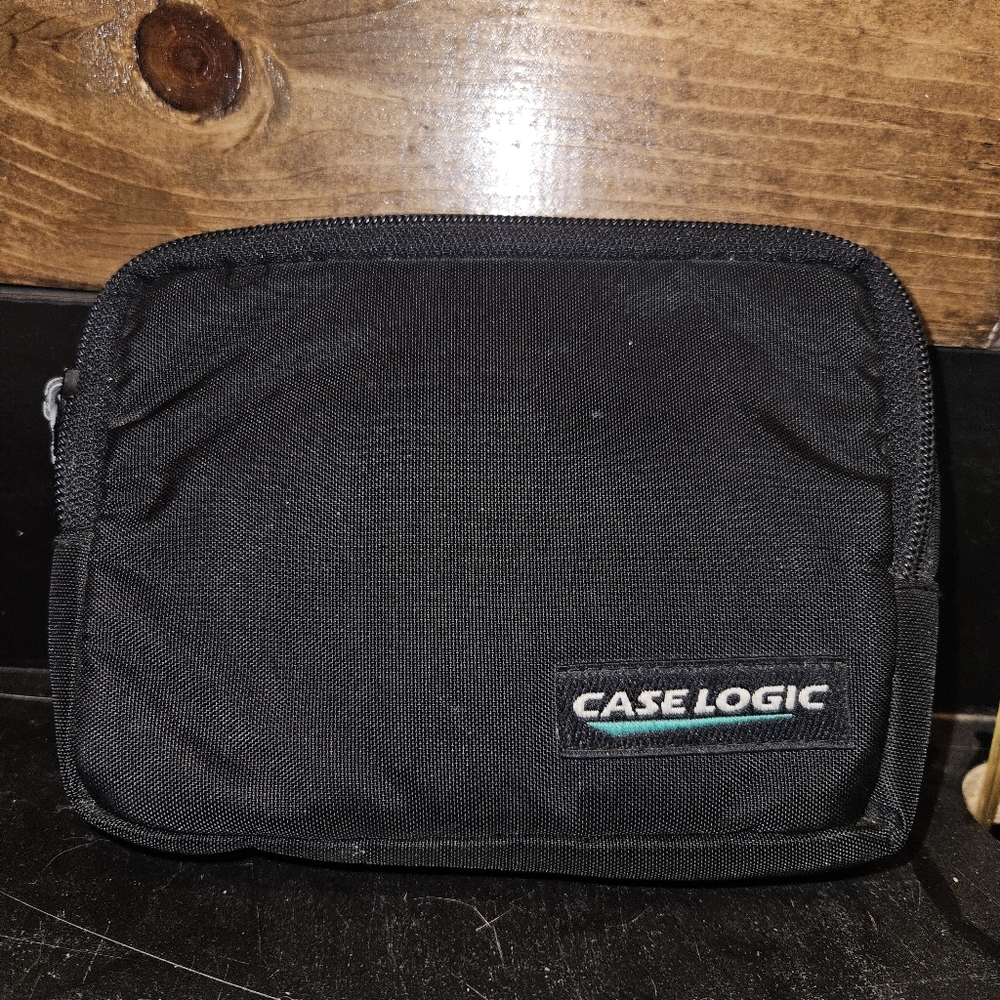 Black Electronics Pouch